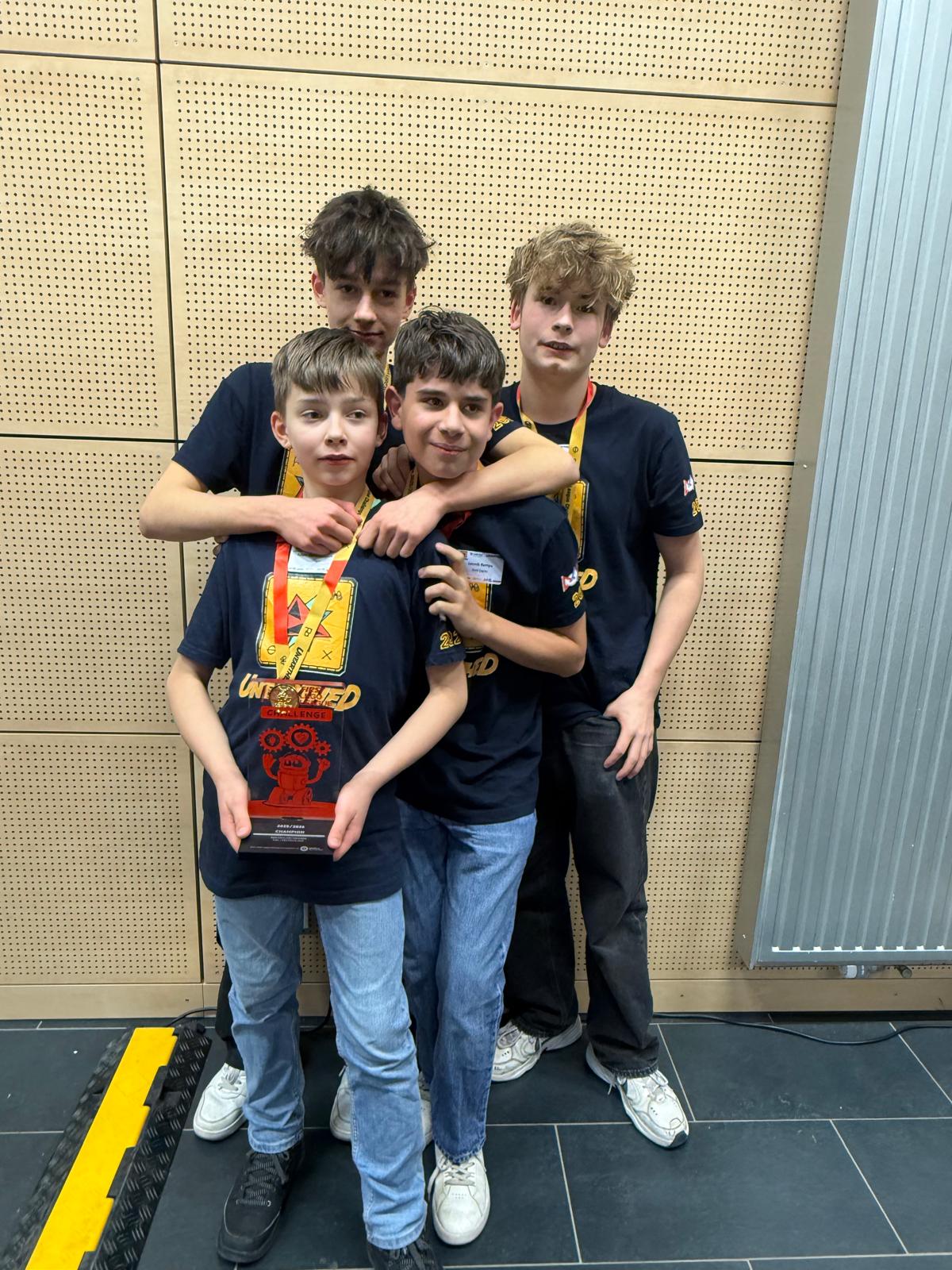 Gold Eagles bei einer Wettbewerbspräsentation